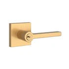 Baldwin Reserve 9BR3544-330 Lifetime Satin Brass Keyed Entry Square Door Lever New. Price: $223.96.