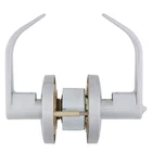 Universal Hardware Heavy Duty Commercial Entry Curved Lever Satin Chrome Grade 2 New. Price: $26.99.
