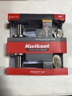 Kwikset Trafford Keyed Entry Handle Single Cylinder Deadbolt Combo Pack New. Price: $49.99.