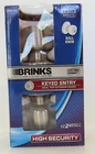 Brinks 2101-119 Tulip Ball Style Keyed Entry Door Knob, Stain Nickel New Box. Price: $9.50.