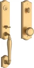 Baldwin Ee.newxtra.tae Hampshire One Piece Single Cylinder - Satin Brass. Price: $350.00.