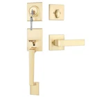 Haidms Gold Front Door Handle Deadbolt Set, Entry Deadbol... New. Price: $85.21.
