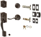 Schlage F62CAM716ACCLH F62-CAM-ACC-LH Double Cylinder Sectional Handleset With New. Price: $295.27.