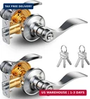 Veise 2 Pack Keyed Entry Door Lever, Same Wave Handle Lock For Exterior & In New. Price: $52.59.