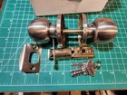 Bestten Keyed Entry Door Knob With Lock, Interior Exterior Standa Open. Price: $6.00.
