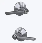 (lot Of 6) Schlage F51A 626 Latitude Door Lever Keyed Entry Lock Satin Chro Open. Price: $70.00.