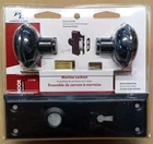Prime-line Matte Black Interior Keyed Entry Door Knob With Skeleton Keys New. Price: $27.79.
