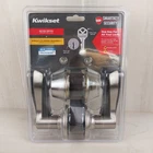 Kwikset Balboa Entry Door Lever & Deadbolt 2-3/4" Satin Nickel 96900-420 Nip New. Price: $34.99.