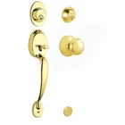 Schlage F62PLY505PLY Plymouth Handleset - Interior Knob Double Cylind New. Price: $256.68.