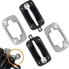 Apperfit Upgraded Exterior Door Handles With Bezel Covers Chrome For New. Price: $72.49.