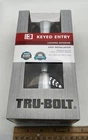 Tru-bolt Grade Keyed Entry Locking Exterior #1736025 Madison Satin Chrome Nip New. Price: $20.00.