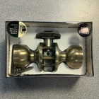 Kwikset Grecian Entry Door Lockset Antique Brass 400GDL Ksi Deadlatch Keys New. Price: $14.00.