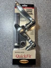Larson Quickfit Brushed Nickel Handle Set For Storm Door New. Price: $50.00.