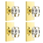 Glass Gold Dummy Door Knob, Polished Brass Crystal Handl... New. Price: $74.36.