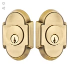 Emtek 8366US7 #8 Style Double Cylinder Deadbolt, French Antique Finish Open. Price: $95.00.