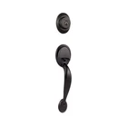 Kwikset Smart Key Dakota Single Cylinder Handlset Venetian Bronze 687DA Lip Open. Price: $70.99.