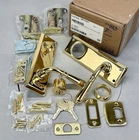 Emtek 8080US3NL Quincy Single Cylinder Keyed Entry Set Unlacquered Brass Open. Price: $205.52.