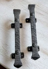 Antique Black Iron Handle Pulls Set Of 2 For Barn Shed Doors 9 Used. Price: $33.30.