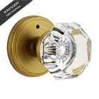 Clctk Antique Brass Door Knobs Glass Interior With New. Price: $49.35.