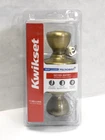 Kwikset Tylo Keyed Entry Door Knob Lockset Antique Brass 94002-827 Microban New. Price: $12.89.