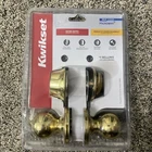 = Kwikset Keyed Entry Knob With Single Cylinder Deadbolt 96900-250 88496 New. Price: $16.00.