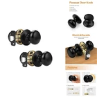 Probrico Passage Door Knobs Closet 2 Pack Black Interior New. Price: $38.61.