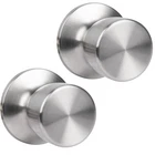 Hosom 2 Dummy Door Knobs, Keyless Closet Pack, Satin Nickel New. Price: $18.98.