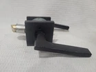 Baldwin Privacy Door Lever Concealed Black 5162 R017 Rose Estate Used. Price: $160.00.
