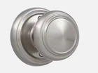 Baldwin Prestige Alcott Dummy Inactive Round Door Knob Push/pull Satin Nickel New. Price: $24.49.