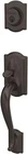 Schlage FC58CAM622 Lock Company Camelot Handleset, Matte Black New. Price: $200.16.