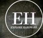 Explore Hardware Black Matte Metal Privacy Lever Handle Door Set New. Price: $40.00.