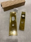 Baldwin 6793031KN Interior Pack Handleset Non-lacquered Brass Used. Price: $228.99.