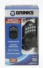 Brinks Electronic Deadbolt Keypad Access - Tuscan Bronze New. Price: $35.00.