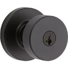 (4)-KWIKSET Pismo Contemporary Matte Black Entry Knob W/smart Key 740PSK 514 Smy New. Price: $211.89.