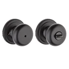 Hancock Interior Door Knob With Lock, Privacy, Matte Black New. Price: $52.01.
