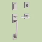 Baldwin 91800-043 Prestige Spyglass Single Cylinder Satin Nickel Door Handleset New. Price: $168.99.