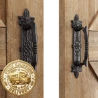 Smartstandard Heavy Duty 9 Antique Barn Door Handle Set Of 2 Large Rustic New. Price: $47.18.