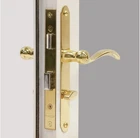 Larson Storm Door Mortise Latch Bright Brass Gold Zinc CH3040701 - New. Price: $109.00.