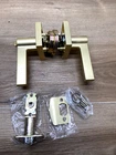Miseno MLK1022S Flat Bar Single Cylinder Keyed Entry Door Set Satin Brass,read Open. Price: $26.99.