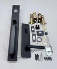 Emtek 4819US19 Lausanne Single Cylinder Keyed Entry Handleset Lh - Flat Black Open. Price: $547.20.