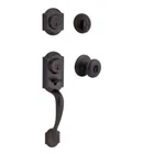 Kwikset Montara Venetian Bronze Single Cylinder Door Handleset With Juno Entry Open. Price: $99.99.