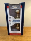 Schlage F51 V Geo 590 Bright Brass Keyed Entry Lockset - Free Shipping New. Price: $29.95.