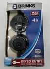 Brinks Transitional Single Cylinder Deadbolt Matte Black E2401-122 Open Box. Price: $12.99.