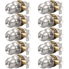Knobonly 10 Pack Bedroom/bathroom Satin Nickel Door Knobs Privacy Sets H... New. Price: $96.56.