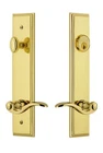 Grandeur Carre Polished Brass Entryway Tall Plate 841278 Lowest Cost Anywhere New. Price: $179.00.