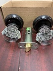 Emtek Crystal Knob Old Town Rope Rosette Passage Door Hardware US10B Open. Price: $141.95.