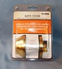 Gatehouse Polished Brass Single Cylinder Deadbolt #0118006 - 2 Keys New. Price: $16.99.