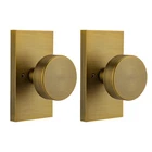 Antique Brass Dummy Door Knobs Interior, Modern Vintage Hand... New. Price: $70.60.