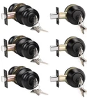 Knobwell 3 Pack Keyed Alike Entry Door Knobs And Single Cylinder Deadbolt Loc... New. Price: $75.28.