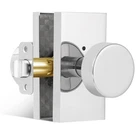 Polished Chrome Door Knobs Interior With Lock, Modern Privacy ... New. Price: $74.44.